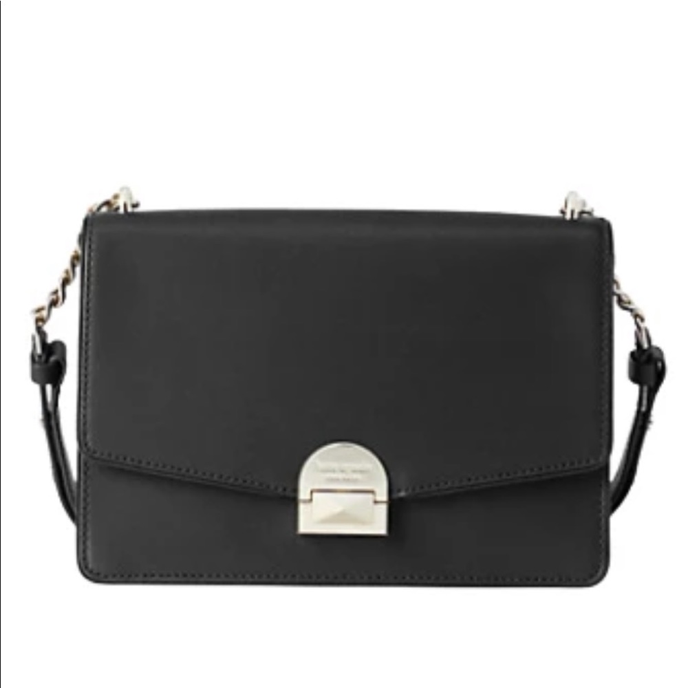 Kate Spade Black Neve Leather Crossbody Bag